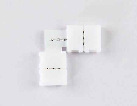 Соединитель угловой L для светодиодной ленты 2835 12/24V (3 контакта) GS6601 (10 шт.) Ambrella Light illumination (иллуминатион) GS6601