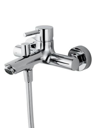 Смеситель для ванны с душем Wonzon & Woghand Solo WW-639032-1-CR настенный хром - фото 3