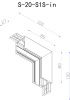 Коннектор угловой внутренний Lumker SY-Link (СЫ-Линк) 00-00013613