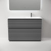 Тумба под раковину Sancos FOLK Floor FL120FRGS 120х40 напольная цвет серый