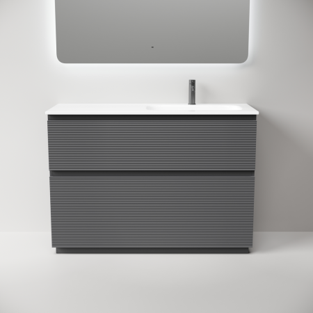 Тумба под раковину Sancos FOLK Floor FL120FRGS 120х40 напольная цвет серый