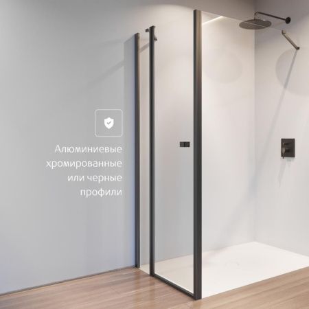 Душевая дверь Roca CAPITAL 7.M461.0.016.M 100х195 стекло прозрачное профиль черный