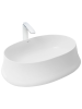 Раковина из сантехнического фаянса WeltWasser WW SK 10000004571 40 см накладная цвет белый без отверстий под смеситель