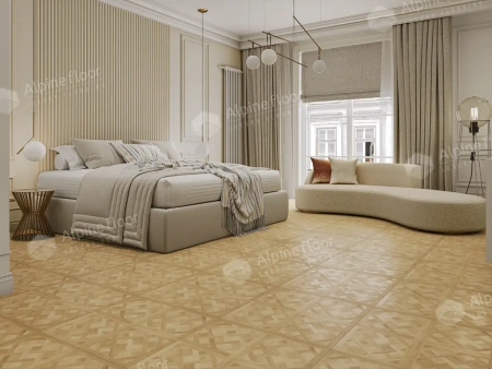 SPC ламинат Alpine Floor Parquet Sirocco ECO 25-1 PARQUET SIROCCO Версаль толщина 0.6 см 43 класс 595х595