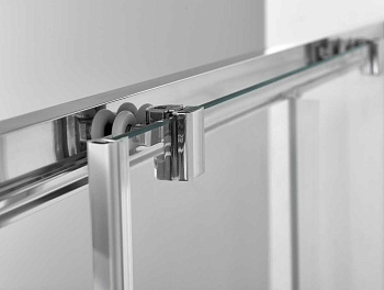 Душевая дверь Vincea Alpha VDS-3AL120CLB 120х190 стекло прозрачное профиль черный