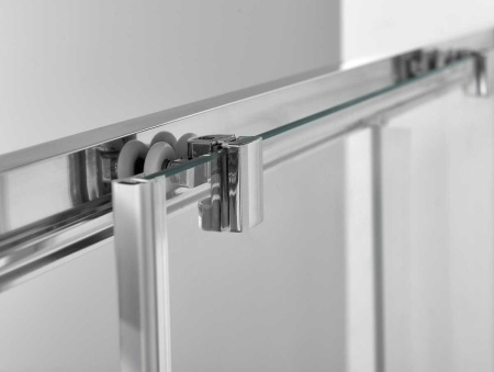 Душевая дверь Vincea Alpha VDS-3AL140CLGM 140х190 стекло прозрачное профиль вороненая сталь