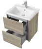 Тумба под раковину Aquaton Стоун 1A231401SX850 60х40 подвесная цвет коричневый