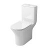 Унитаз напольный с бачком Grossman Санфаянс GR-4443S белый с сиденьем микролифт безободковый каскадный смыв