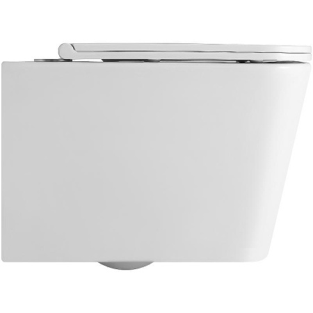 Унитаз подвесной Тритон Verso Щ0000057972 белый с сиденьем микролифт безободковый каскадный смыв