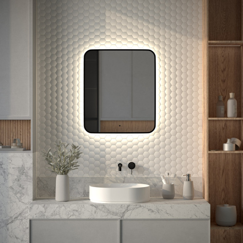 Зеркало с подсветкой Defesto AURA DF 2966R 60х70 - фото 3