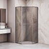 Душевой уголок RGW 33328200-310R 100х100 стекло тонированное профиль сатин без поддона