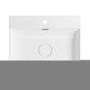 Раковина из сантехнического фарфора Wellsee DeSire 151501000 60х50 накладная цвет белый 1 отверстие под смеситель