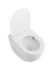 Унитаз приставной BelBagno SFERA-R BB2141CB-TOR/SC белый с сиденьем микролифт безободковый смыв торнадо