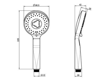 Держатель для душа Fima Carlo Frattini F2287CR*** хром