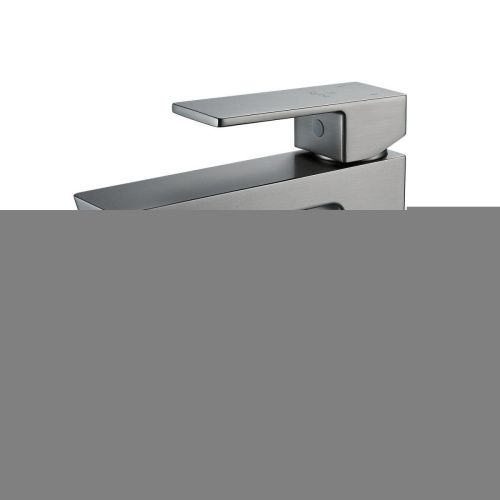 Смеситель Rose R1801T-1 на раковину серый - фото 2