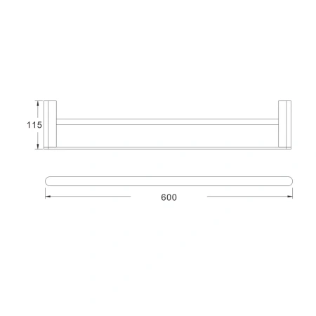 Полотенцедержатель Rose RG17T RG1727T