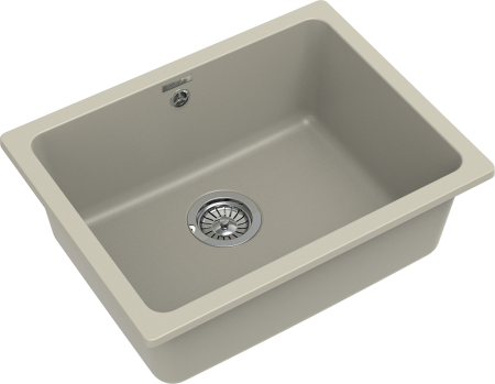 Кухонная мойка Rivelato BERKANA BK-50 topazio 55х45 цвет бежевый