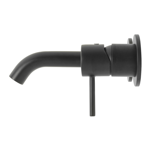 Смеситель для раковины Mariani Next B14565NSP встраиваемый в стену черный - фото 3