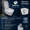 Унитаз подвесной Taliente Altamarea T3 AL65003 белый с сиденьем микролифт безободковый смыв торнадо