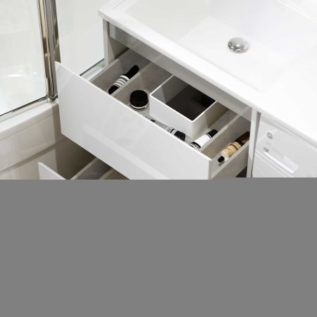 Тумба с раковиной Alavann Soft ALV0994000 120х50 напольная цвет белый