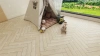 Ламинат Alpine Floor Herringbone 10 LF107-03 Дуб Лацио толщина 1 см 33 класс 600х100