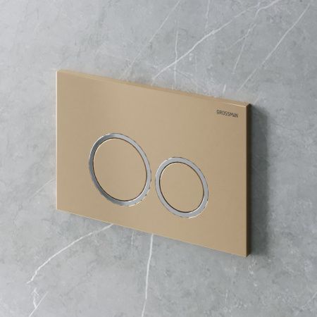 Клавиша смыва механическая Grossman Galaxy 700.K31.01.310.310 цвет золото