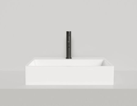 Раковина из искусственного камня S-Sense Salini OTTAVIA 1103101GF 60х40 накладная цвет мультиколор