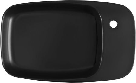Раковина керамическая Allen Brau Liberty 4.32012.31 70х40 накладная цвет черный 1 отверстие под смеситель