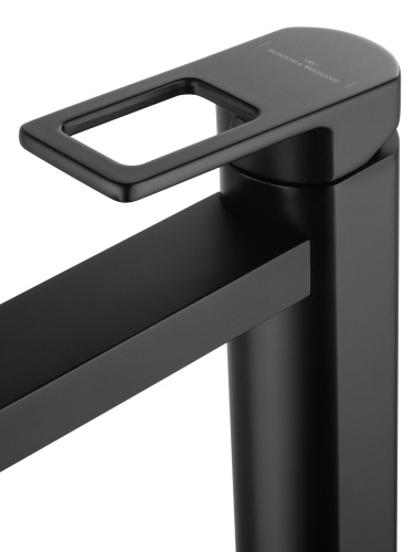 Смеситель Wonzon & Woghand Frame WW-88239010-MB на столешницу черный - фото 4