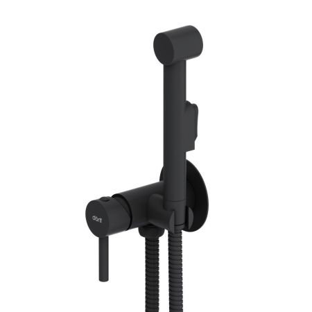 Гигиенический душ со смесителем Dorff Logic D3075000BL черный