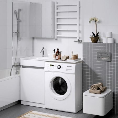 Тумба под раковину Aqwella Y FOR0105KL 50х50 напольная цвет белый