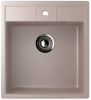 Кухонная мойка Ulgran Classic U-406-302 45х50 цвет бежевый