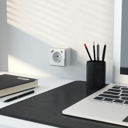 Розетка с заземлением, шторками и USB Werkel Gallant (Галлант) 4690389179594