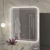 Зеркало с подсветкой Cezares DUET CZR-SPC-DUET-700-800-LED-TCH 70х80 подвесное