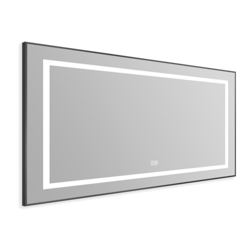Зеркало BelBagno Kraft SPC-KRAFT-1085-685-TCH-WARM-NERO 108,5х68,5 - фото 2