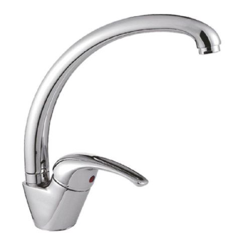 Смеситель для кухни Cron CN4129 на мойку хром - фото 2