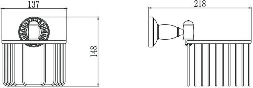 Держатель освежителя воздуха Savol S-006655C - фото 2