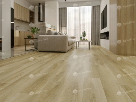 SPC ламинат Alpine Floor Intense ECO 9-12 MC Баварский лес толщина 0.6 см 43 класс 1220х183