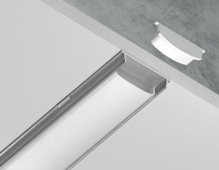 Алюминиевый накладной профиль Ambrella Light Alum Profile (Алум Профиле) GP1600AL