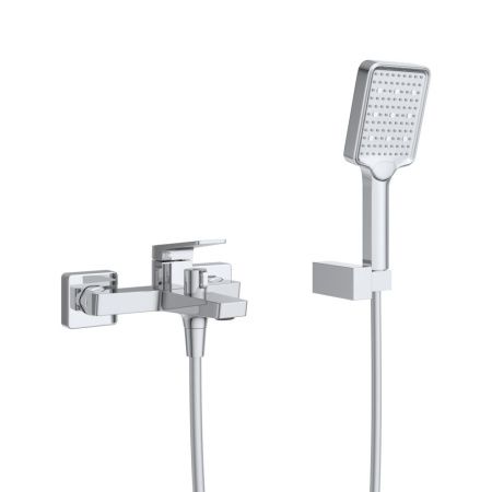 Комплект смесителей BelBagno ARDENTE ARDENTE-VASM/LVM-CRM настенный хром