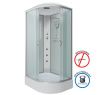 Душевая кабина Niagara Classic 330844LG 100х80 асимметричная с крышей ориентация левая
