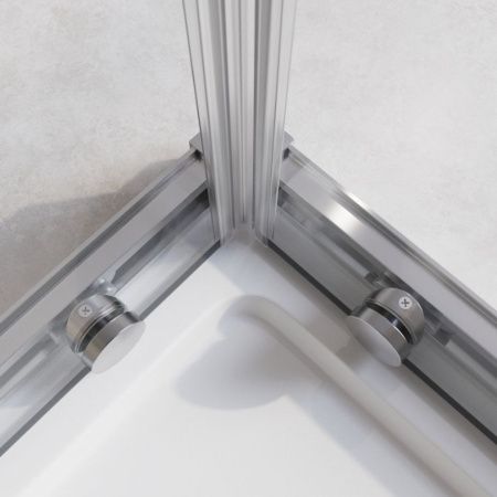 Душевой уголок Cezares RELAX 304 RELAX-304-AH-2-120/90-C-CR 120х90 стекло прозрачное профиль хром без поддона