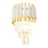 Светильник настенный Lumina Deco Funneli (Фуннели) LDW 6003-2 WT+F.GD