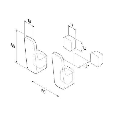 Крючок Am.Pm Func A8F35622