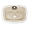 Раковина из сантехнического фарфора Melana 320326-805 60х40 накладная цвет белый 1 отверстие под смеситель