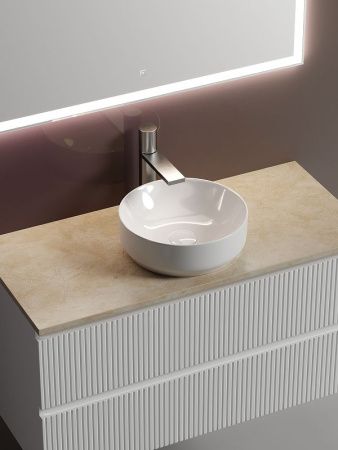 Тумба под раковину Sancos SNOB T SNT100W 100х40 подвесная цвет белый