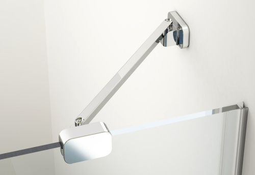 Душевой уголок Ravak Brilliant 1UV77A00Z1 89,5x195 стекло прозрачное профиль хром без поддона - фото 4