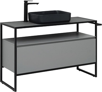 Тумба под раковину Allen Brau Priority 1.31004.PGM 120х45х75 напольная цвет серый