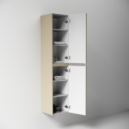 Шкаф-пенал Sancos FOLK PFL35CP 40х170 подвесной цвет бежевый