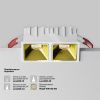 Светильник встраиваемый Maytoni Technical Alfa LED DL043-02-10W4K-SQ-W-1